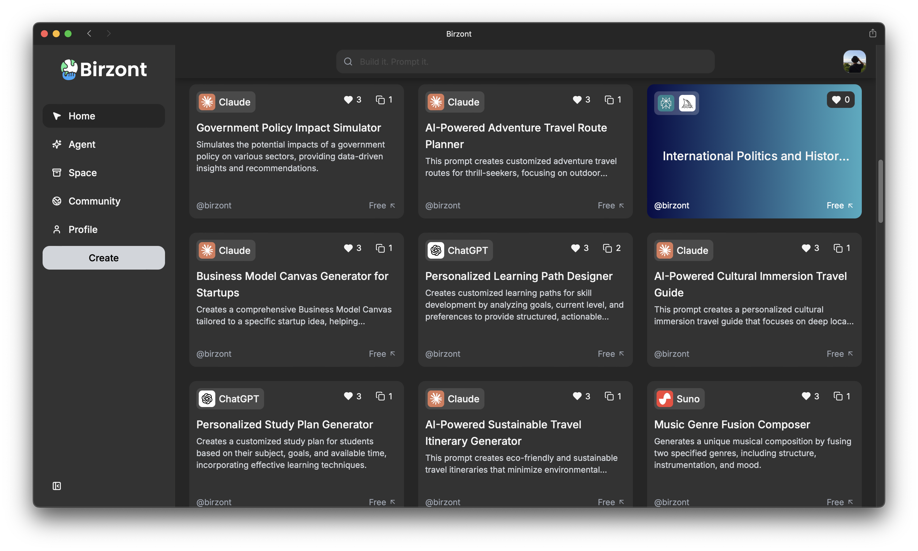 Birzont hero animation